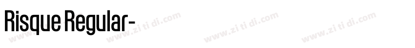 Risque Regular字体转换 Risque Regular字体转换